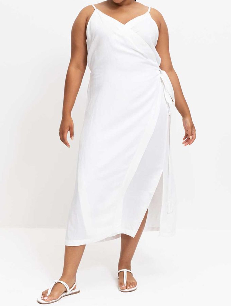 Wrap top dress woolworths